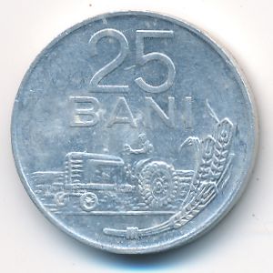 Румыния, 25 бани (1982 г.)