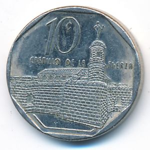 Куба, 10 сентаво (2000 г.)