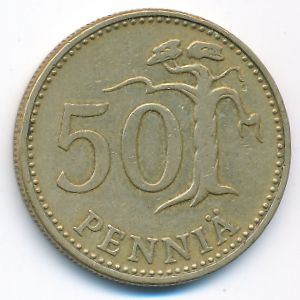 Финляндия, 50 пенни (1963 г.)