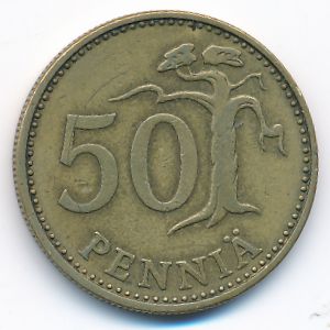Финляндия, 50 пенни (1963 г.)