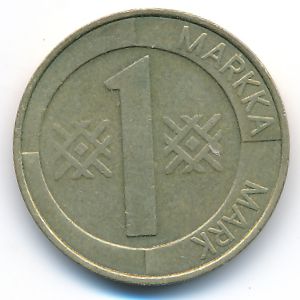 Финляндия, 1 марка (1994 г.)