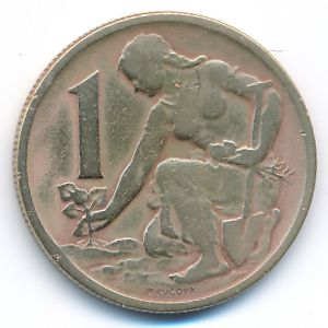 Чехословакия, 1 крона (1964 г.)