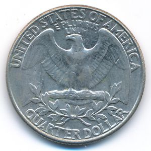 США, 1/4 доллара (1991 г.)