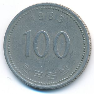 Южная Корея, 100 вон (1983 г.)