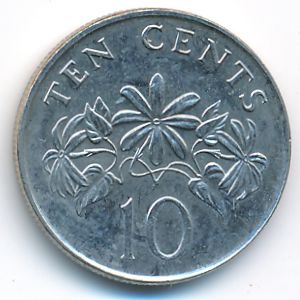 Singapore, 10 cents, 2010