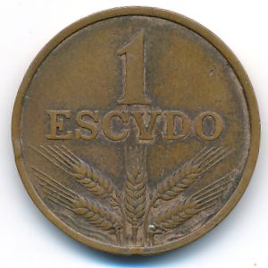 Португалия, 1 эскудо (1970 г.)