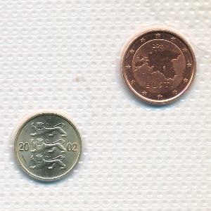 Эстония, Набор монет