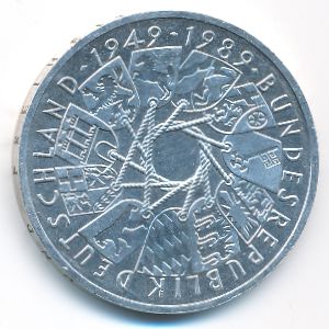ФРГ, 10 марок (1989 г.)
