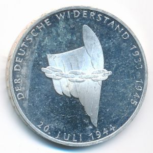 West Germany, 10 mark, 1994