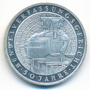 ФРГ, 10 марок (2001 г.)