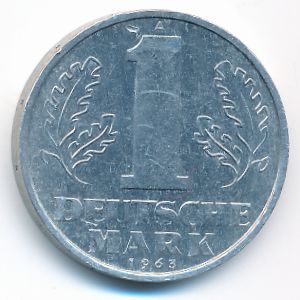 ГДР, 1 марка (1963 г.)