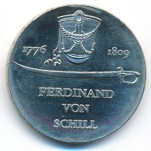 German Democratic Republic, 5 mark, 1976