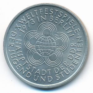 ГДР, 10 марок (1973 г.)