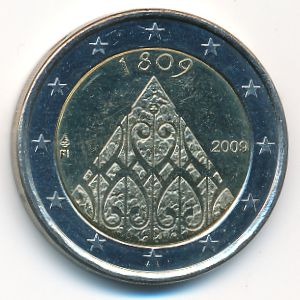 Finland, 2 euro, 2009