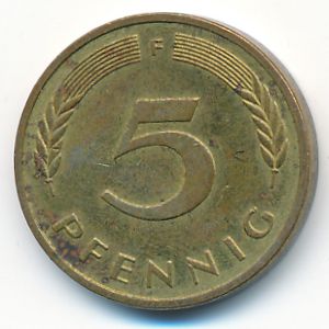 ФРГ, 5 пфеннигов (1994 г.)