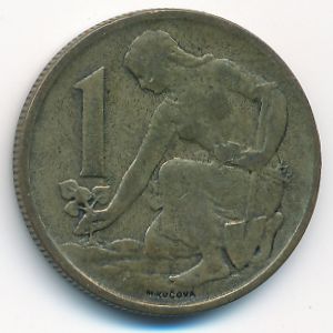 Чехословакия, 1 крона (1962 г.)