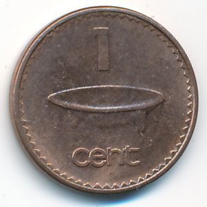 Фиджи, 1 цент (1999 г.)