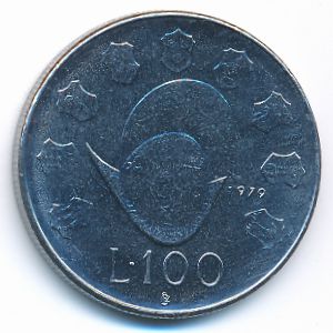 Сан-Марино, 100 лир (1979 г.)
