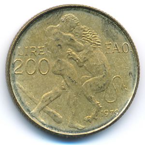 Сан-Марино, 200 лир (1979 г.)