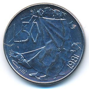 Сан-Марино, 50 лир (1981 г.)