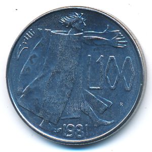 Сан-Марино, 100 лир (1981 г.)