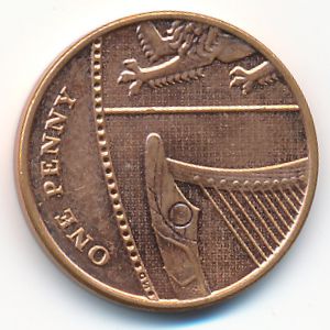 Great Britain, 1 penny, 2011
