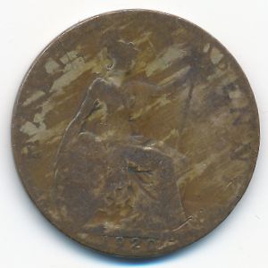Great Britain, 1/2 penny, 1920