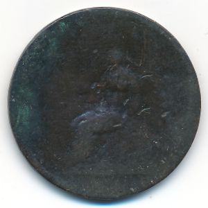 Великобритания, 1/2 пенни (1807 г.)