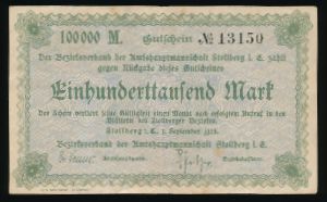 Штольберг., 100000 марок (1923 г.)
