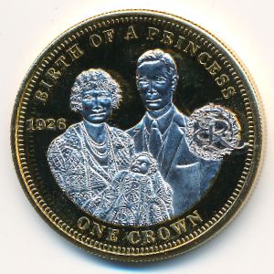 Тристан-да-Кунья, 1 крона (2012 г.)