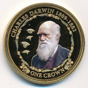 Тристан-да-Кунья, 1 крона (2016 г.)