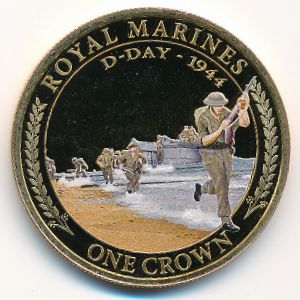 Тристан-да-Кунья, 1 крона (2016 г.)