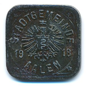 Ален., 2 пфеннига (1918 г.)
