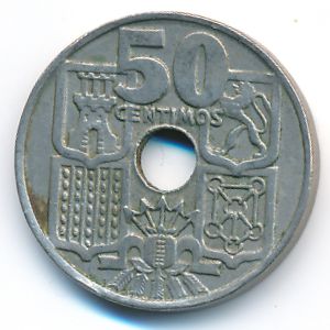 Испания, 50 сентимо (1963 г.)