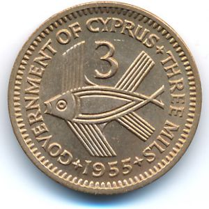 Кипр, 3 мила (1955 г.)