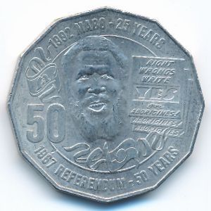 Австралия, 50 центов (2017 г.)
