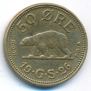 Гренландия, 50 эре (1926 г.)