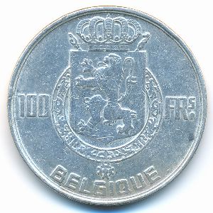 Бельгия, 100 франков (1948 г.)