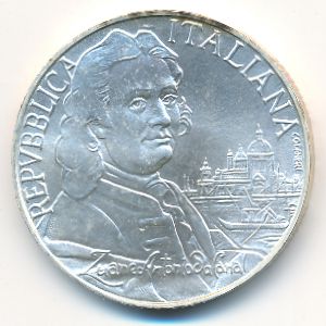 Италия, 5000 лир (1997 г.)