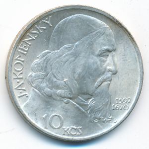 Чехословакия, 10 крон (1957 г.)