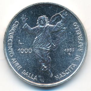 Сан-Марино, 1000 лир (1983 г.)