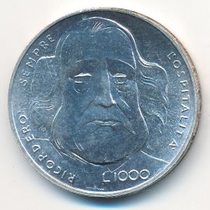 Сан-Марино, 1000 лир (1982 г.)