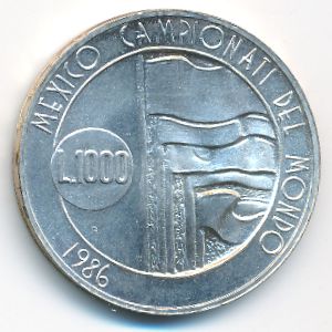 Сан-Марино, 1000 лир (1986 г.)