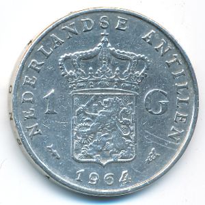 Antilles, 1 gulden, 1964