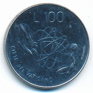 Ватикан, 100 лир (1983 г.)