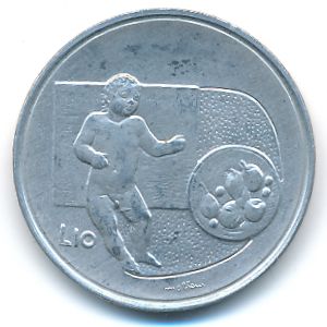 Сан-Марино, 10 лир (1976 г.)