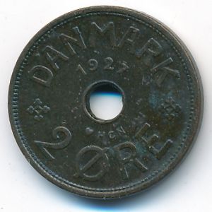 Дания, 2 эре (1927 г.)