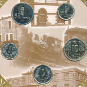 Turkey, Набор монет, 2002