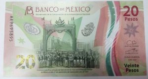 Мексика, 20 песо (2021 г.)