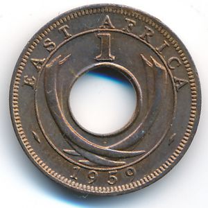 Восточная Африка, 1 цент (1959 г.)